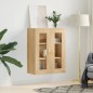 vidaXL Armario de pared roble Sonoma 69,5x34x90 cm