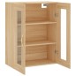 vidaXL Armario de pared roble Sonoma 69,5x34x90 cm