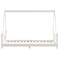 vidaXL Estructura de cama para niños madera de pino blanco 90x190 cm vidaXL Estructura de cama para niños madera de pino blanco 90x190 cm
