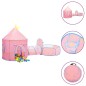 vidaXL Tienda de juegos para niños rosa 301x120x128 cm vidaXL Tienda de juegos para niños rosa 301x120x128 cm