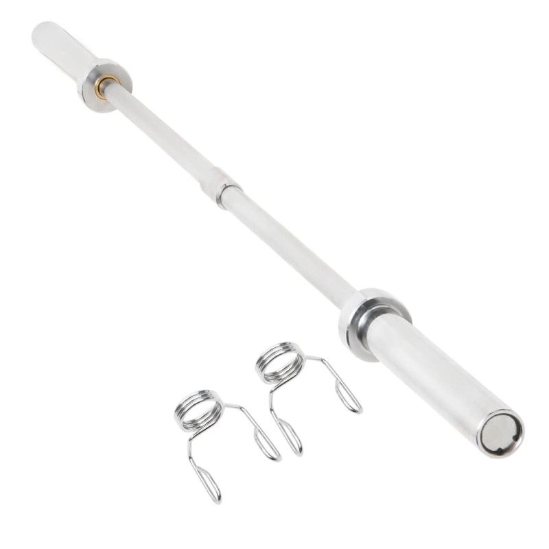 vidaXL Pesas olímpicas de acero 180 cm vidaXL Pesas olímpicas de acero 180 cm