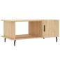 vidaXL Mesa de centro madera contrachapada roble Sonoma 90x50x40 cm vidaXL Mesa de centro madera contrachapada roble Sonoma 90x50x40 cm