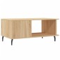 vidaXL Mesa de centro madera contrachapada roble Sonoma 90x50x40 cm vidaXL Mesa de centro madera contrachapada roble Sonoma 90x50x40 cm