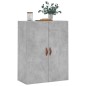 vidaXL Armario de pared gris hormigón 69,5x34x90 cm vidaXL Armario de pared gris hormigón 69,5x34x90 cm