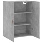 vidaXL Armario de pared gris hormigón 69,5x34x90 cm vidaXL Armario de pared gris hormigón 69,5x34x90 cm