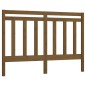 vidaXL Cabecero de cama madera maciza de pino marrón miel 146x4x100 cm vidaXL Cabecero de cama madera maciza de pino marrón miel 146x4x100 cm
