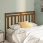 vidaXL Cabecero de cama madera maciza de pino marrón miel 146x4x100 cm vidaXL Cabecero de cama madera maciza de pino marrón miel 146x4x100 cm