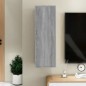 vidaXL Mueble para TV madera contrachapada gris Sonoma 30,5x30x90 cm vidaXL Mueble para TV madera contrachapada gris Sonoma 30,5x30x90 cm