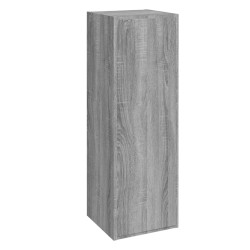 vidaXL Mueble para TV madera contrachapada gris Sonoma 30,5x30x90 cm
