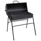 vidaXL Parrilla barril 2 rejillas de cocción negro acero 80x95x90 cm vidaXL Parrilla barril 2 rejillas de cocción negro acero 80x95x90 cm