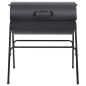 vidaXL Parrilla barril 2 rejillas de cocción negro acero 80x95x90 cm vidaXL Parrilla barril 2 rejillas de cocción negro acero 80x95x90 cm