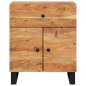 vidaXL Mesita de noche madera acacia madera contrachapada 50x33x60 cm vidaXL Mesita de noche madera acacia madera contrachapada 50x33x60 cm