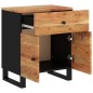 vidaXL Mesita de noche madera acacia madera contrachapada 50x33x60 cm vidaXL Mesita de noche madera acacia madera contrachapada 50x33x60 cm