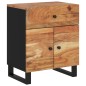 vidaXL Mesita de noche madera acacia madera contrachapada 50x33x60 cm vidaXL Mesita de noche madera acacia madera contrachapada 50x33x60 cm
