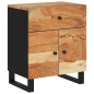 vidaXL Mesita de noche madera acacia madera contrachapada 50x33x60 cm vidaXL Mesita de noche madera acacia madera contrachapada 50x33x60 cm