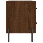 vidaXL Mesita noche 2 uds madera ingeniería marrón roble 40x35x47,5 cm vidaXL Mesita noche 2 uds madera ingeniería marrón roble 40x35x47,5 cm