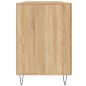vidaXL Escritorio madera de ingeniería roble Sonoma 140x50x75 cm vidaXL Escritorio madera de ingeniería roble Sonoma 140x50x75 cm