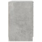 vidaXL Mesita de noche madera contrachapada gris hormigón 40x40x63 cm vidaXL Mesita de noche madera contrachapada gris hormigón 40x40x63 cm
