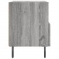 vidaXL Mesitas noche 2 uds madera ingeniería gris Sonoma 40x35x47,5 cm vidaXL Mesitas noche 2 uds madera ingeniería gris Sonoma 40x35x47,5 cm