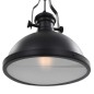 vidaXL Lámpara de techo redonda negra E27 vidaXL Lámpara de techo redonda negra E27