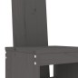 vidaXL Taburetes de cocina 2 uds madera maciza pino gris 40x42x120 cm vidaXL Taburetes de cocina 2 uds madera maciza pino gris 40x42x120 cm