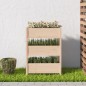vidaXL Jardinera de madera maciza de pino 77x25x104,5 cm vidaXL Jardinera de madera maciza de pino 77x25x104,5 cm