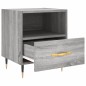 vidaXL Mesitas noche 2 uds madera ingeniería gris Sonoma 40x35x47,5 cm vidaXL Mesitas noche 2 uds madera ingeniería gris Sonoma 40x35x47,5 cm