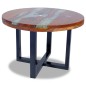 vidaXL Mesa de centro resina de teca 60 cm vidaXL Mesa de centro resina de teca 60 cm