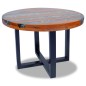 vidaXL Mesa de centro resina de teca 60 cm vidaXL Mesa de centro resina de teca 60 cm