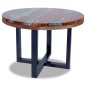 vidaXL Mesa de centro resina de teca 60 cm vidaXL Mesa de centro resina de teca 60 cm