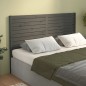 vidaXL Cabecero de cama madera maciza de pino gris 126x4x100 cm vidaXL Cabecero de cama madera maciza de pino gris 126x4x100 cm
