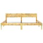 vidaXL Estructura de cama de madera maciza reciclada 200x200 cm vidaXL Estructura de cama de madera maciza reciclada 200x200 cm