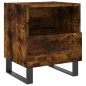 vidaXL Mesita noche 2 uds madera ingeniería roble ahumado 40x35x47,5cm vidaXL Mesita noche 2 uds madera ingeniería roble ahumado 40x35x47,5cm