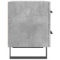vidaXL Mesita de noche madera ingeniería gris hormigón 40x35x47,5 cm vidaXL Mesita de noche madera ingeniería gris hormigón 40x35x47,5 cm
