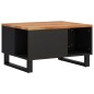 vidaXL Mesa de centro de madera maciza de acacia 60x50x35 cm vidaXL Mesa de centro de madera maciza de acacia 60x50x35 cm