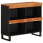 vidaXL Armario auxiliar madera maciza de acacia 85x33x75 cm vidaXL Armario auxiliar madera maciza de acacia 85x33x75 cm