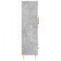 vidaXL Aparador alto madera de ingeniería gris hormigón 69,5x31x115 cm vidaXL Aparador alto madera de ingeniería gris hormigón 69,5x31x115 cm