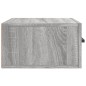 vidaXL Mesitas de noche de pared 2 uds color gris Sonoma 35x35x20 cm vidaXL Mesitas de noche de pared 2 uds color gris Sonoma 35x35x20 cm