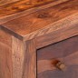 vidaXL Mesa de centro de madera maciza de sheesham 90x50x30 cm