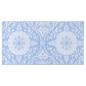 vidaXL Alfombra de exterior PP azul bebé 160x230 cm