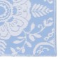 vidaXL Alfombra de exterior PP azul bebé 160x230 cm