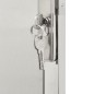 vidaXL Puerta de jardín de acero inoxidable 100x75 cm vidaXL Puerta de jardín de acero inoxidable 100x75 cm