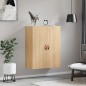 vidaXL Armario de pared roble Sonoma 69,5x34x90 cm