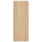 vidaXL Armario de pared roble Sonoma 69,5x34x90 cm