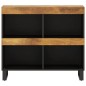 vidaXL Armario auxiliar de madera maciza de mango 85x33x75 cm vidaXL Armario auxiliar de madera maciza de mango 85x33x75 cm