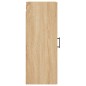 vidaXL Armario de pared roble Sonoma 34,5x34x90 cm