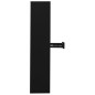 vidaXL Armario oficina de acero y vidrio templado negro 90x40x180 cm vidaXL Armario oficina de acero y vidrio templado negro 90x40x180 cm