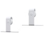 vidaXL Kit de mini puerta corredera acero carbono blanca 183 cm vidaXL Kit de mini puerta corredera acero carbono blanca 183 cm