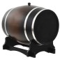 vidaXL Barril de vino con grifo madera de pino maciza 35 L vidaXL Barril de vino con grifo madera de pino maciza 35 L