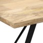 vidaXL Mesa de comedor de madera maciza de mango 140x80x76 cm vidaXL Mesa de comedor de madera maciza de mango 140x80x76 cm